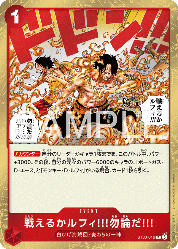 戦えるかルフィ!!!勿論だ!!!