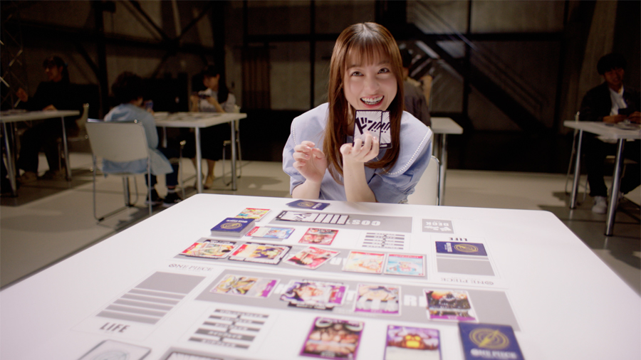 橋本環奈、ONE PIECEカードゲームのCMに出演!