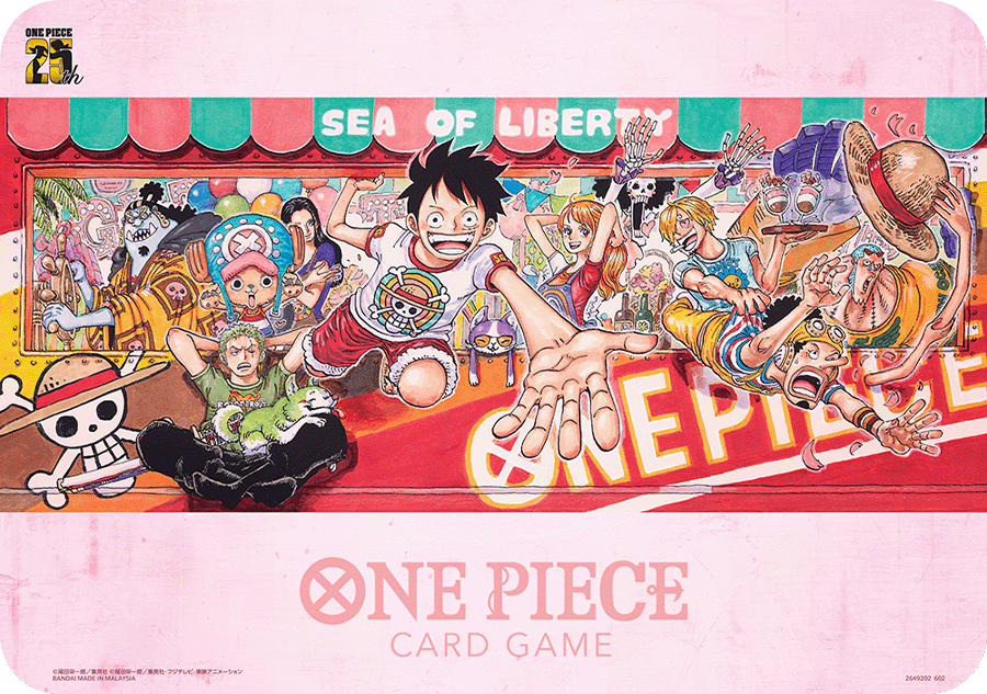 meet the ONE PIECE CARD GAME 25周年