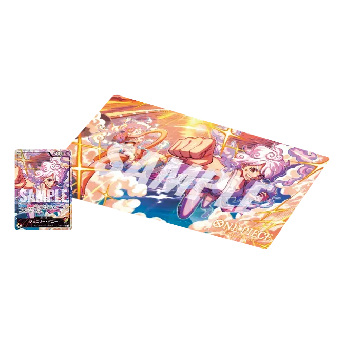 『オフィシャルプレイマット&カードセット-ルフィ&ボニー-』の商品画像