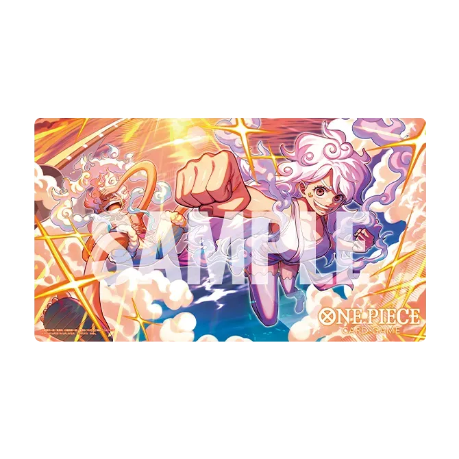 『オフィシャルプレイマット&カードセット-ルフィ&ボニー-』のプレイマット画像