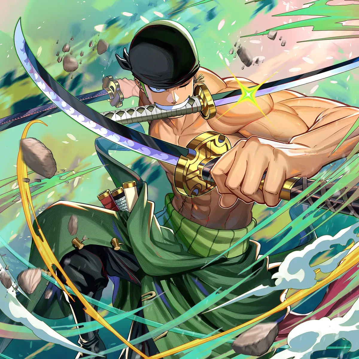 スタートデッキ 緑 ロロノア・ゾロ【ST-32】 | ONE PIECEカードゲーム